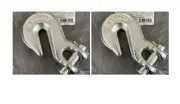3/8 in. 5400 lbs. Clevis Grab Hooks 2 Pc / Load limit: 5400 lbs. (USA SELLER)