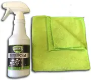 Shine Doctor Motorcycle Cleaning Kit Chrome, Wheels, Glass, Grime, Bugs, Grease
