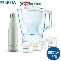 在飛比找蝦皮商城優惠-BRITA 愛奴娜濾水壺3.5L(4濾芯+1瓶)提醒更換 可