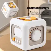 Sensory Toy Baby Activity Cube Shape Cube Kids Toy Gifts C4S2