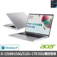 在飛比找momo購物網優惠-【Acer 宏碁】特仕版 14吋OLED觸控輕薄筆電(Swi