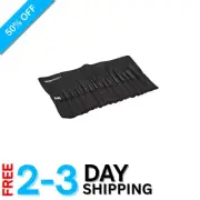 16-Piece Professional Punch and Chisel Set with Storage Pouch for Woodworkers