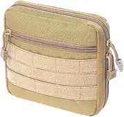 Krujecnt Camping Tool Storage Bag | Close Top Tool Bag Urgent - Large Hardware Organizer with Reflective Strip for Hiking, Outdoor Activities Storage, Home Repair, Car