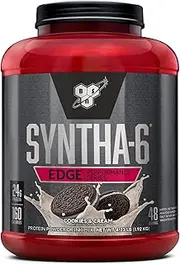 BSN Syntha 6 Edge Ultra Premium Lean Muscle Protein Powder 48 Serving, Cookies and Cream