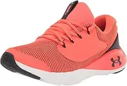 [Under Armour] Boy's Charged Vantage 2 Running Shoe, (601) Bolt Red/Bolt Red/Black, 5 Big Kid
