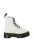 Dr. Martens Women Boots - 5 US EU 36 White Leather Combat Platform Ankle New