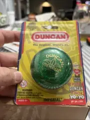 DUNCAN Imperial Yo Yo Green Transparent Glitter 3124IM Genuine Original yo-yo