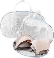 Mesh Laundry Bags Bra Washing Bags for Laundry 2PCS Underwear Wash Net Women Lingerie Bags for Washing Machine