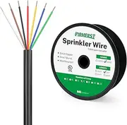 Firmerst 18/7 Solid Copper Electrical Wire for up to 6 Valves System 0.75 mm² 150 Feet Indoor Outdoor Use, Suitable for Irrigation and Temperature Control Applications