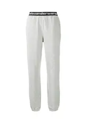 [T By Alexander Wang] 徽標彈力燈芯絨長褲