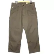 Mens Carhartt Loose Orginal FIt Canvas Carpenter Jean B159-MUS Workwear 35x30