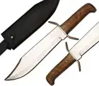 Hand Forged Steel Bowie Knife Razor Sharp Blade,Handle W/Sheath 15'' New Design