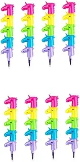 Sets Colorful Stackable Crayons Set for Boys and Girls Party Favors Creative Art Supplies Building Blocks Diy Toys Pcs