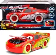 Jada Toys 1:24 Scale Lightning McQueen Glow Diecast Vehicle Vehicle