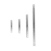 Stainless Steel Metal Ruler Geometry Scale Ruler Drawing Ruler Architect