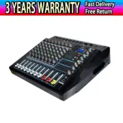 R-1600 1600W*2 Professional 8-Channel Power Mixer KTV Mixing Console Equalizer