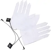 Winter Gloves Battery Heating Pad Heat Settings Unisex Fashion Lightweight Safe Comfortable Heated Gloves