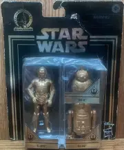 Star Wars Commemorative Edition Skywalker Saga Gold C-3PO, R2D2 & BB-8.