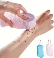 2Pcs Ultra Soft Bath Body Shower Sponge Exfoliating Bath Sponge Random Color