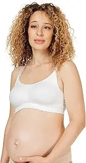 [Cake Maternity] Women's Maternity and Nursing Cotton Candy Seamless Sleep and Yoga Racerback Bra