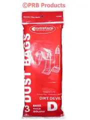 Type D 3-670147-001 Royal Dirt Devil Upright Vacuum Cleaner Bag Featherlite Plus