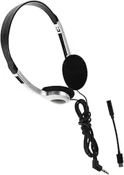 Angoily On Ear Headphones for Women and Kids for School Library Travel Use Featuring A Sleek Retro Design and Wired for Computers Phones Tablets