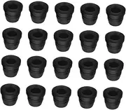 Happyyami 20pcs Motorcycle Brake Bleeder Dust Caps Auto Grease Fitting Dust Covers Universal Brake Fittings for Cars Motorbike Trucks