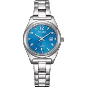 Citizen Women's Eco-Drive EW2601-81L Blue Dial Stainless Steel Watch