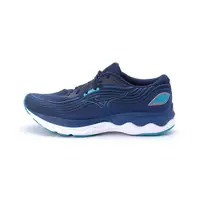 在飛比找樂天市場購物網優惠-MIZUNO WAVE SKYRISE 4 慢跑鞋 深藍 J