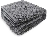 Pet Blanket Soft Warm Using Premium Fluffy Pet Throw Washable for Dog Cats Puppys Grey