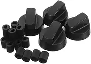 PHENOFICE 4 Set Gas Stove Knobs Replacement for Air Fryers Ovens and Cooktops Easy Installation Precision Heat Control Compatible with Various Models