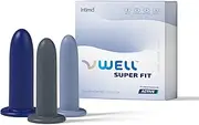 VWELL Super FIT Extra Large XL Silicone Pelvic Floor Dilator Exerciser Trainer Set with Active Technology (3 Kit System)