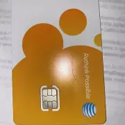 New AT&T Nano Sim Card Phone Call Lost Replace Call Free Shipping