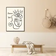 Line Art By Pablo Picasso Poster Prints