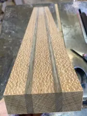 Leopard Wood, Peruvian Walnut, Guitar Neck Blank. 32.5”x3-5/8”+”x1.25”