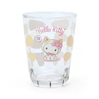 在飛比找樂天市場購物網優惠-小禮堂 Hello Kitty 無把造型玻璃杯 230ml 