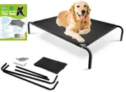 Large Pet Dog Elevated Bed Trampoline Heavy Duty Hammock Canvas Cat Puppy Cover