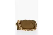 Bottega Veneta Leather THE CHAIN POUCH Bag with Magnetic Closure