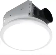 Homewerks 7141-50 Bathroom Fan Integrated LED Light Ceiling Mount Exhaust Ventil