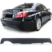 For BMW 5er E60 E61 2003-2010 With M-PACKET Rear Diffuser Black Matte