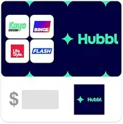 $100 Hubbl | Kayo Sports | BINGE | Flash News | LifeStyle eGift Card - Delivered via email (AU Only)