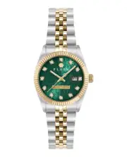 Philipp Plein Womens Two Tone 28mm Bracelet Fashion Watch