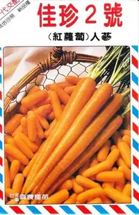 在飛比找Yahoo!奇摩拍賣優惠-紅蘿蔔【滿790免運費】紅蘿蔔(佳珍2號 人參) 【蘿蔔類種
