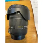 二手 SIGMA 17-50MM F2.8 EX DC OS HSM 超廣角 變焦鏡 平輸