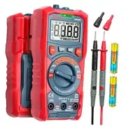 Multimeter Tester, TRMS 4000 Counts Volt Meter Auto-Ranging Ohmmeter Digital