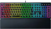Razer Ornata V3 JP Gaming Keyboard, Wired, Thin, Keyboard, Built-in Mechanical, Membrane Switch, UV Coated Key Cap, Improves Abrasion Resistance and Scratch Resistance, Backlit Dedicated Media Key