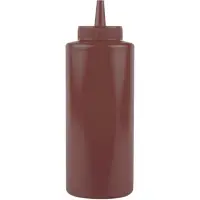 在飛比找momo購物網優惠-【Utopia】擠壓調味罐 棕350ml(醬料罐 調味瓶)