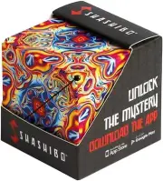 Shashibo Shape Shifter Magnetic Puzzle Cube, 70 Possible Shapes, Spaced Out