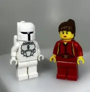 Lego Bek Customs RARE Proto Nite Owl & Naboo Padme