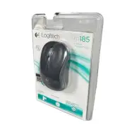 Logitech Wireless Mouse M185 910-002225 w/ Dongle Black/Gray - New